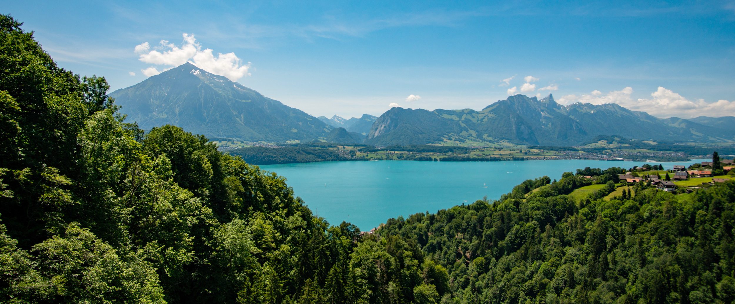 Aussicht von Sigriswil auf den Niesen